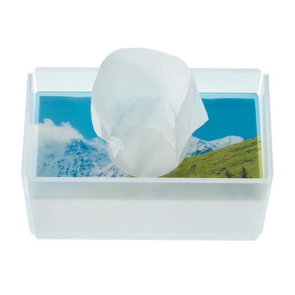 Two Mountains tissue case