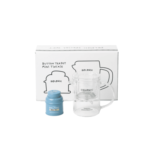 Delphic Button Teapot + Mini Tincase 델픽 버튼 티포트 + 미니 틴