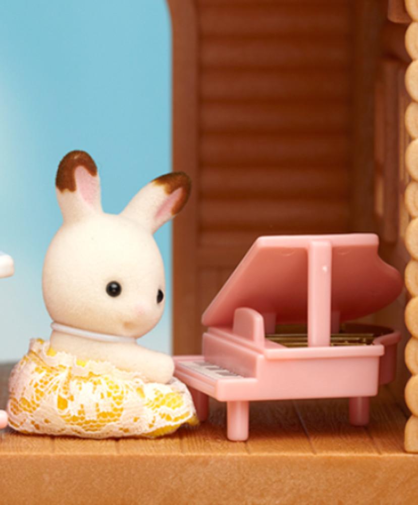 실바니안 패밀리 [토이트론] 5202-아기 토끼 피아노 - 위시버킷