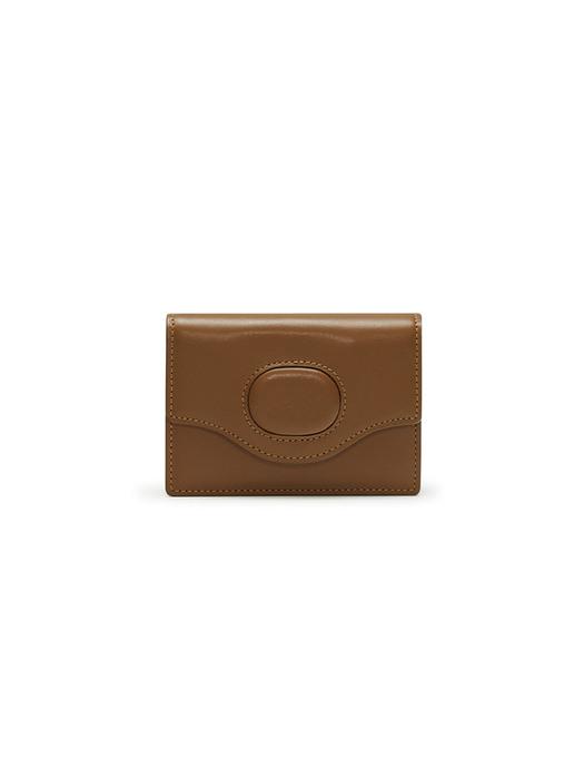 EGGSHELL CARD WALLET_TAN
