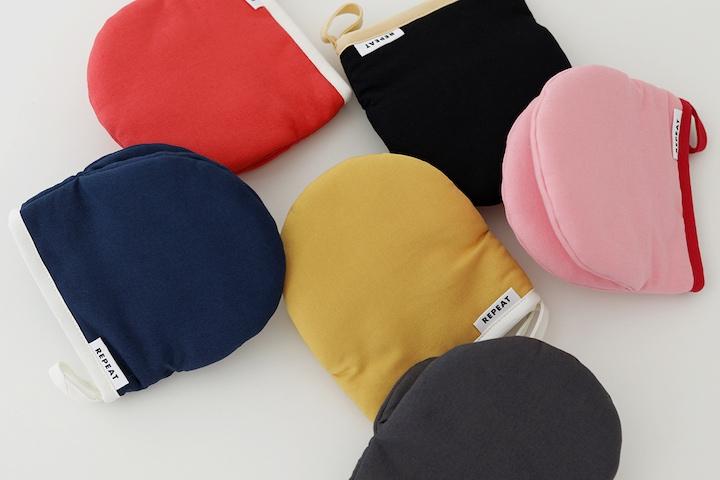 주방 장갑 모던한 홈카페 오븐 집들이선물 순면 핸드메이드 6colors