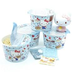 헬로키티 어린이 라면 간장맛 우동맛 컵라면 33g