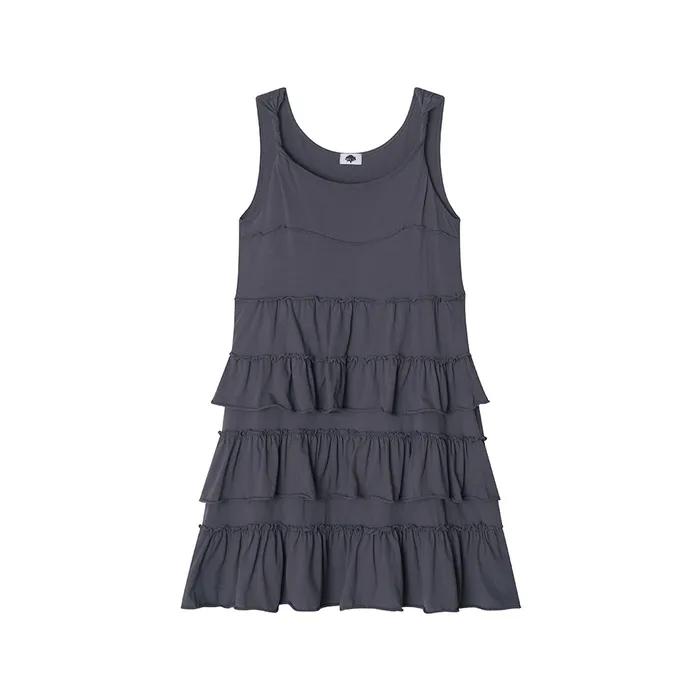 Nymph layered Dress Gray
