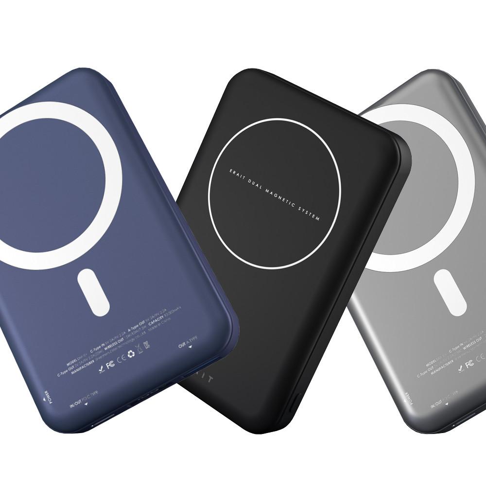 에라잇 듀얼 맥세이프 아이폰 15W 고속 무선충전 보조배터리 ERAIT DM10