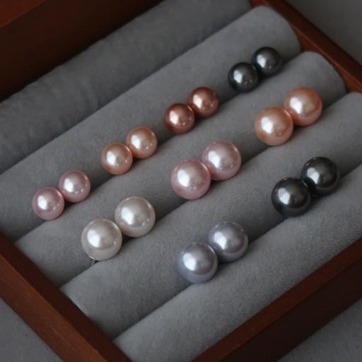 [925실버]정품 오스트리아 기본 진주귀걸이