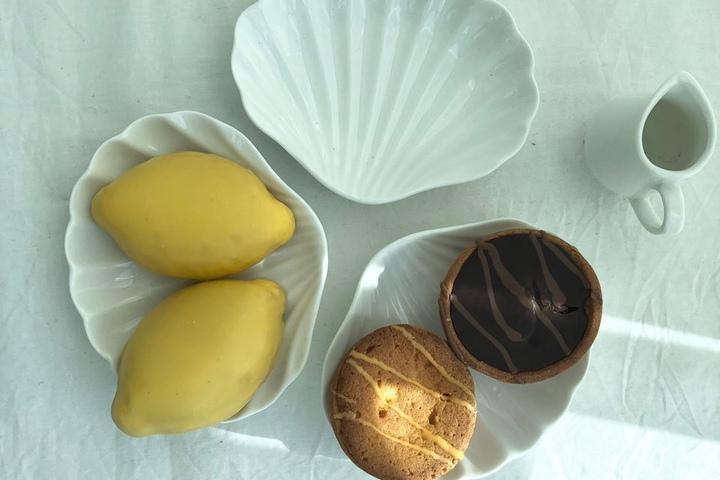 미니 조개 접시 디저트접시