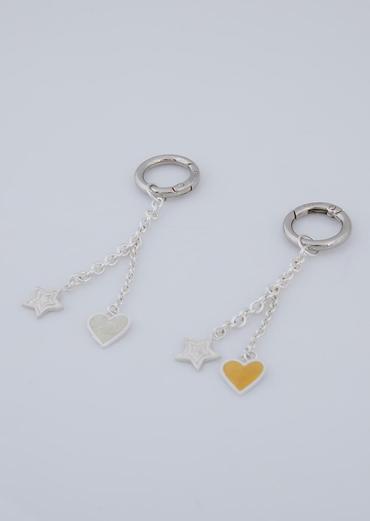 double shape keyring