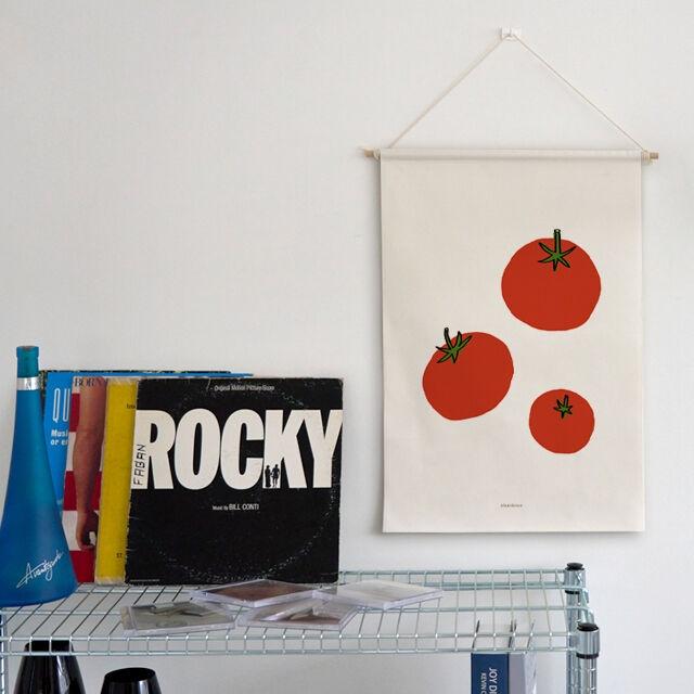 Pomodoro_우드스틱 패브릭포스터/ 토마토 가리개커튼(2size)