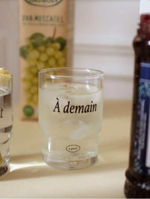 [아포엘] Demain glass cup 미니 유리컵