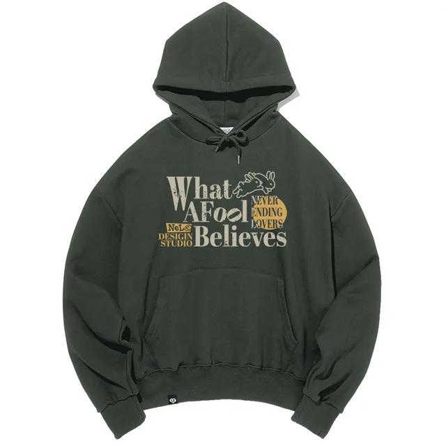 [BXH] What A Fool Believes Sweat Hoodie Deep Green