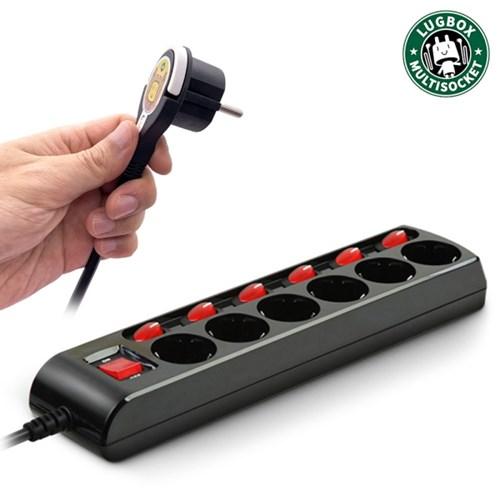러그박스 6구개별 멀티탭