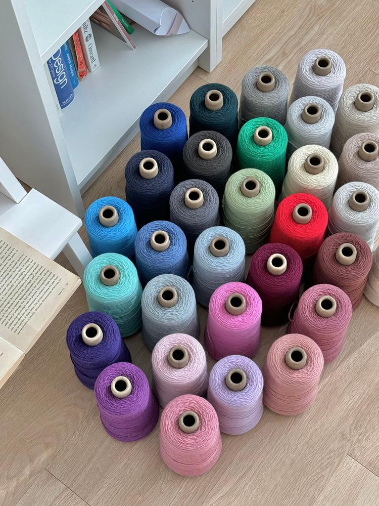 [메리노울] 베이글 콘사(100g, 31 colors)