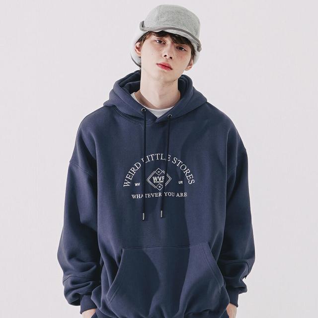 렉토 MENS LLEGE LOGO SWEATSHIRT (BLUISH CHARCOAL) 1/21~순차