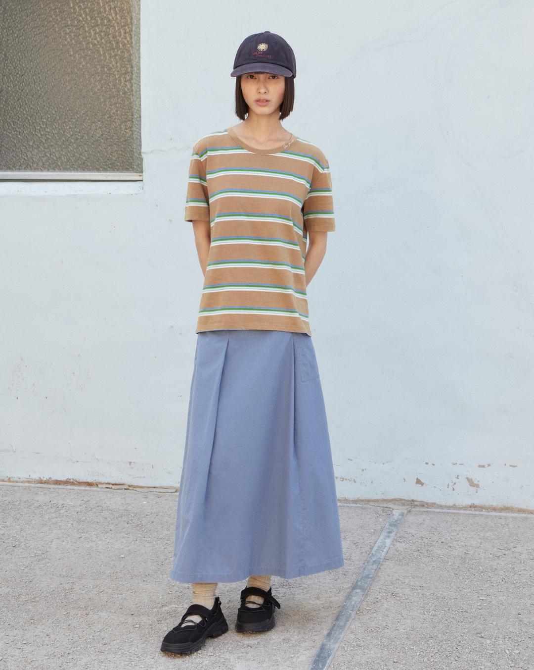 mont skirt (smoke blue)