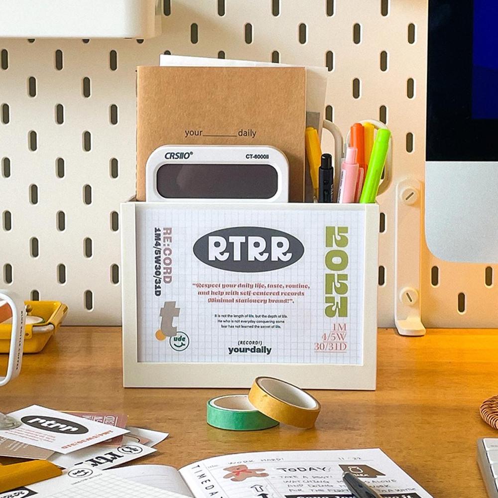 2023 달력 캘린더 연필꽂이 사무실 책상정리 꾸미기