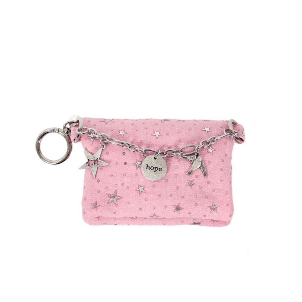 Star Chain wallet_pink