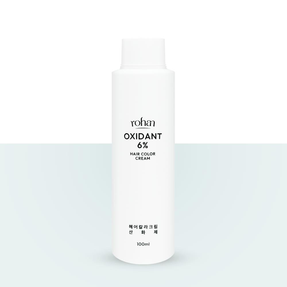 로한 6% 산화제 100ml 옥시던트 헤어 컬러 크림 과산화수소 표백제 미용실