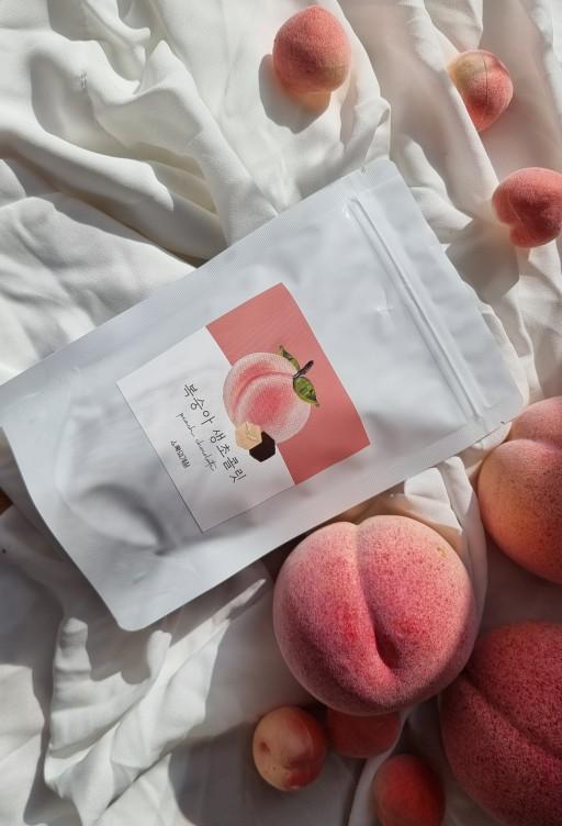 [SNS에서 화제된 찐] ♥사계절달콤한 복숭아생초콜릿