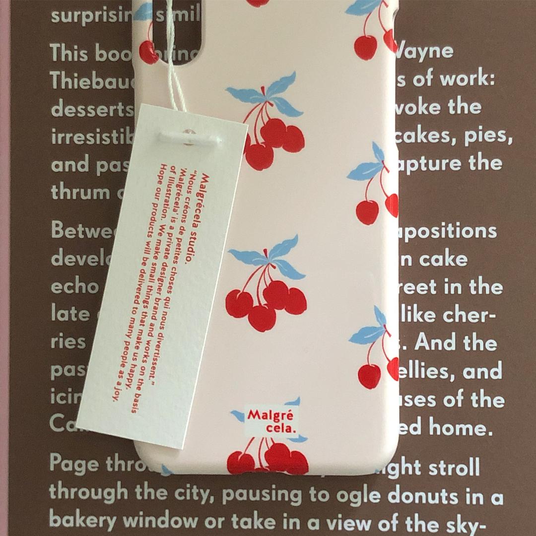 IPhone hard case - Cherries
