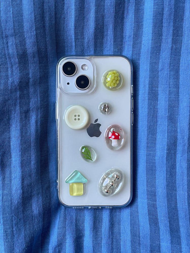 여름 방학 레진 폰케이스 갤럭시 아이폰 15 자체제작