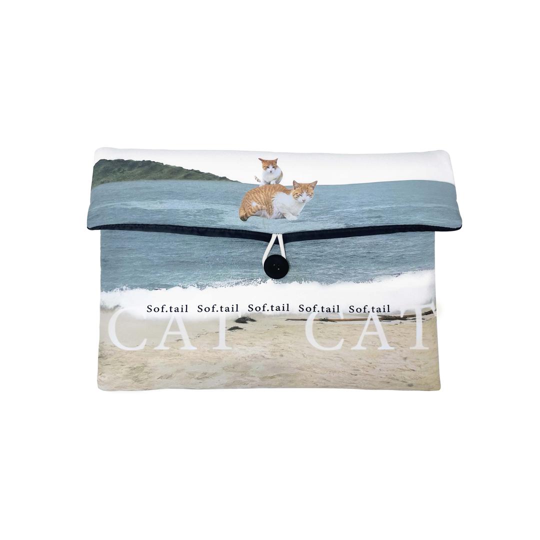 Sea Cat Laptop Pouch