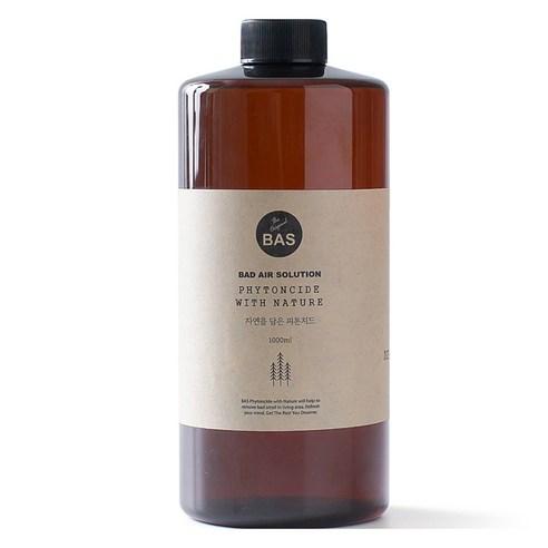 BAS 자연을 담은 피톤치드 리필, 1L, 1개 - 섬유탈취제 | 쿠팡