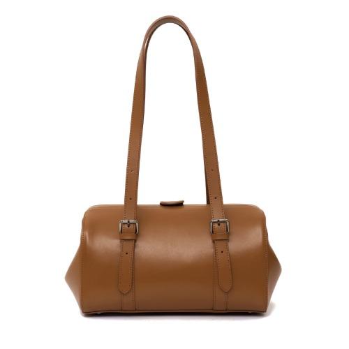 COW LEATHER 'MMBAG\'_LUGGAGE_BROWN (2차 리오더)