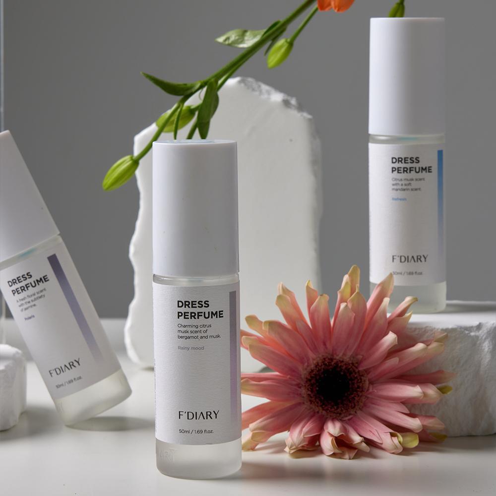 [1+1/총2개] 드레스퍼퓸 섬유향수 섬유탈취제 50ml + 쇼핑백