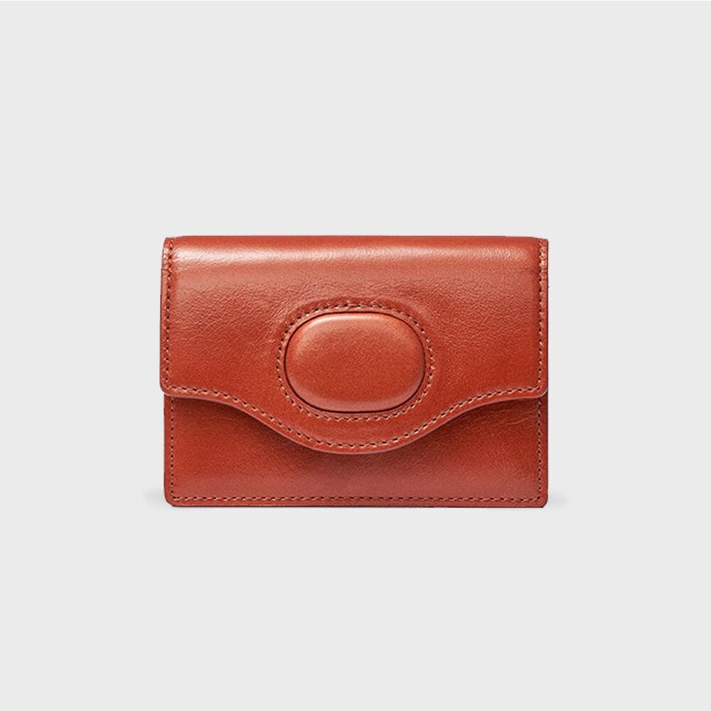 EGGSHELL CARD WALLET_MAPLE