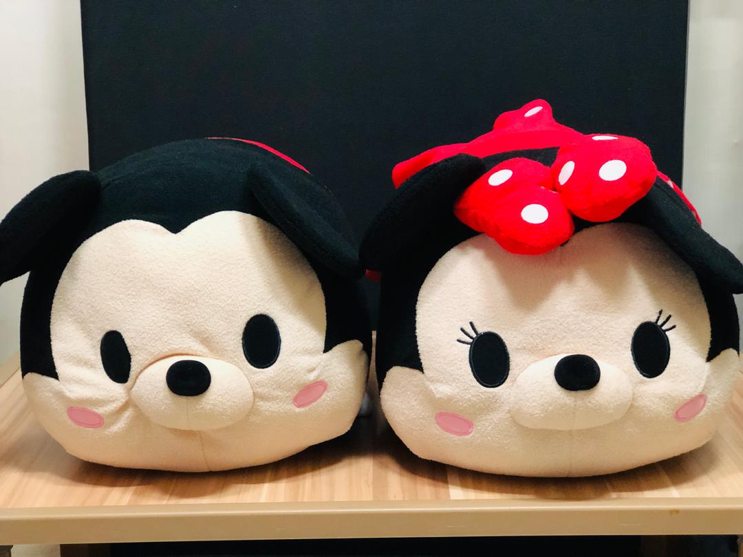 [중고] 디즈니 츠무츠무 미키마우스 미니마우스 50cm 인형 /키덜트 /Disney