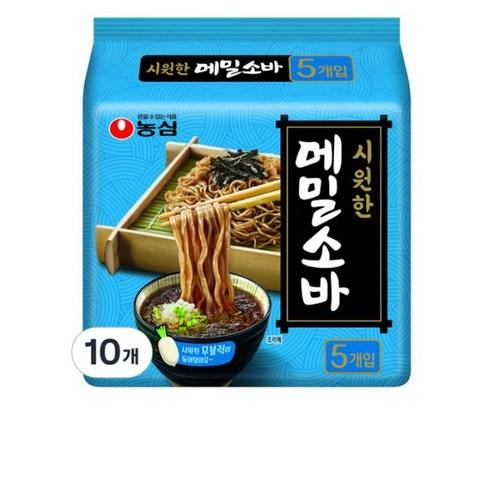 농심 메밀소바, 635g, 1개