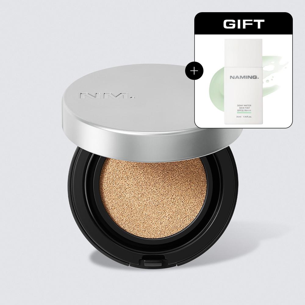 [톤업 베이스 증정] 네이밍 레이어드 매트 핏 쿠션 SPF50+ PA+++ 13g (택1)