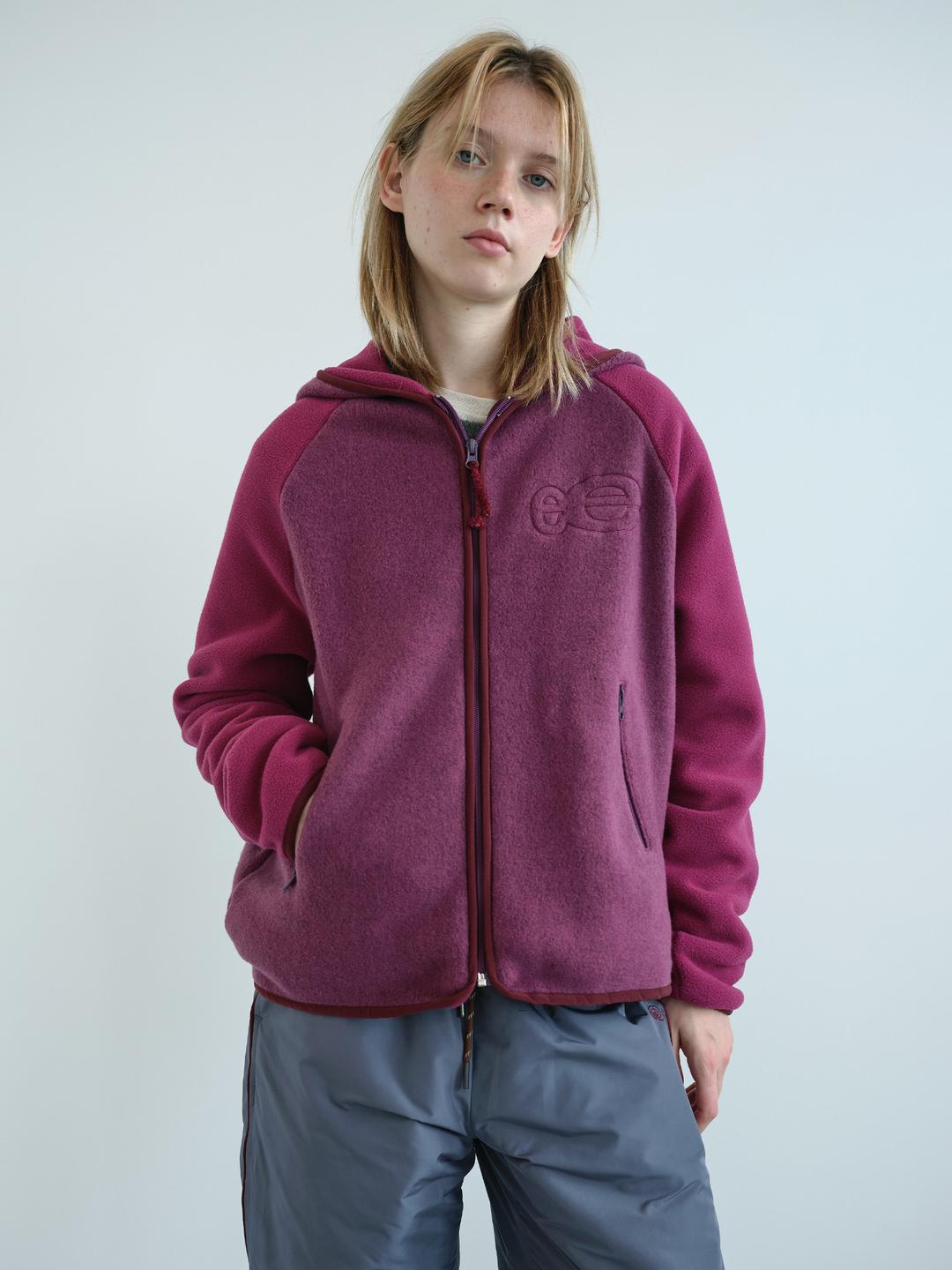 [11/18(화) 예약배송]플리스 집업 후디 (Purple)