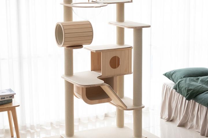 [10%쿠폰]가르르 원목 캣타워 캣폴 대형캣타워