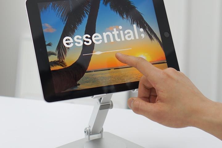 회전높이각도조절 아이패드 갤럭시 탭 접이식 태블릿 거치대 12.9