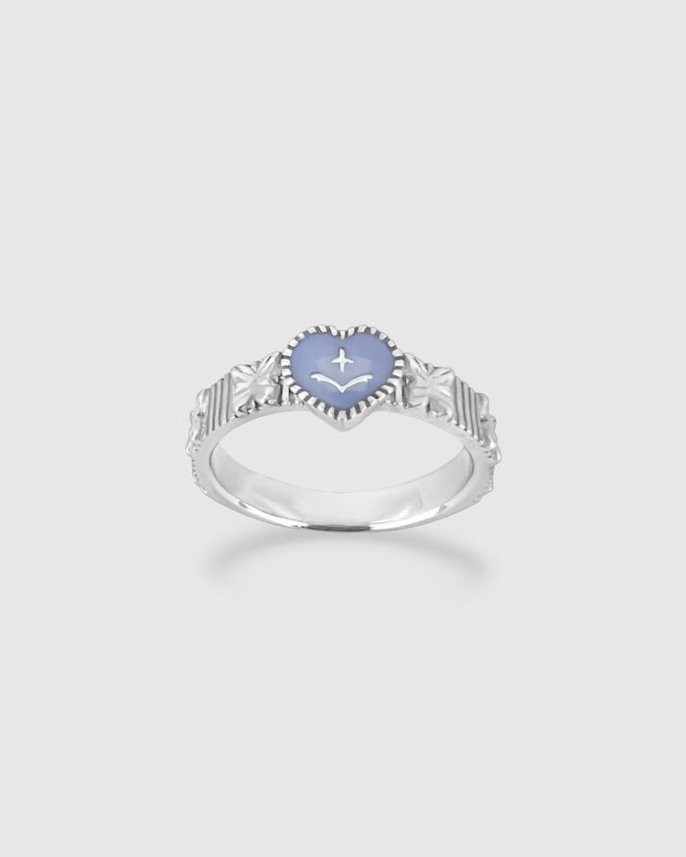 [※ 빠른 발송※] Heart butterfly miss ring 하트 버터플라이 미스링
