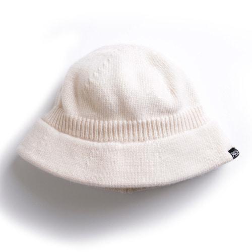 CASHMERE BUCKET HAT (IVORY)