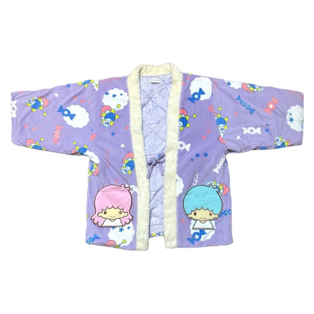 산리오 리틀트윈스타 후리스 한텐 누빔 방한복 키키 라라