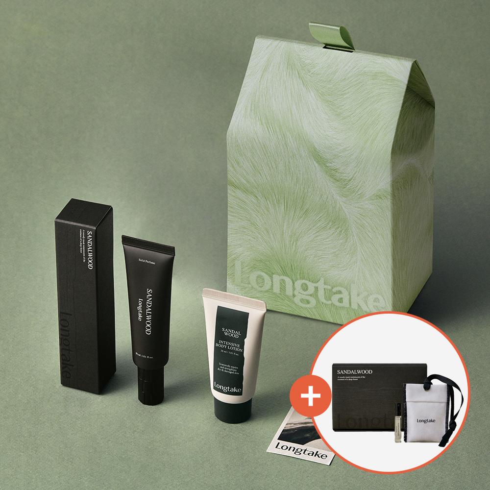 [단독증정]"바르는 향수" 롱테이크 솔리드 퍼퓸 (3종택1)+바디로션 30ml