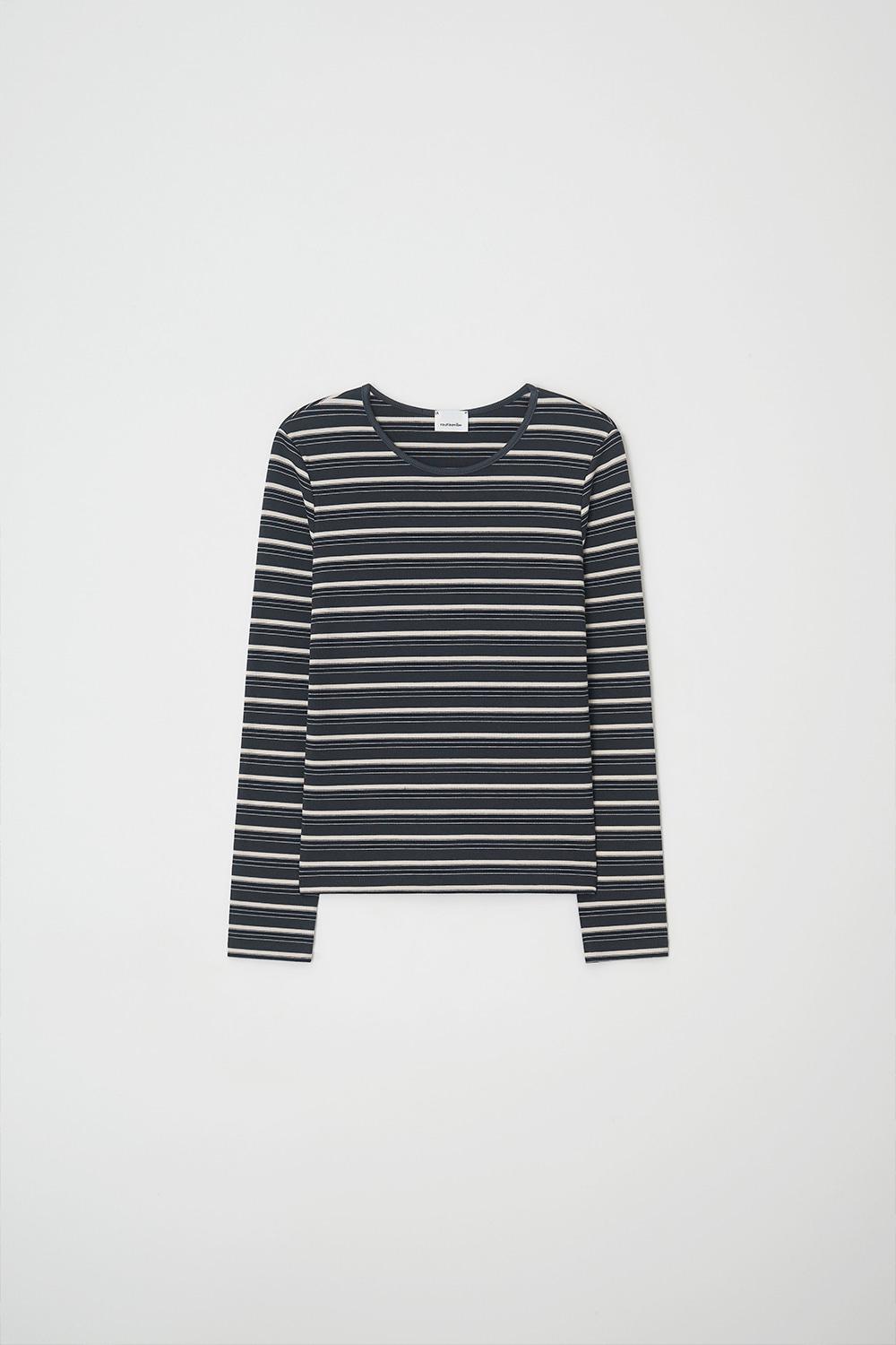 [3rd 1/13 순차배송] Luni st longsleeve_Charcoal