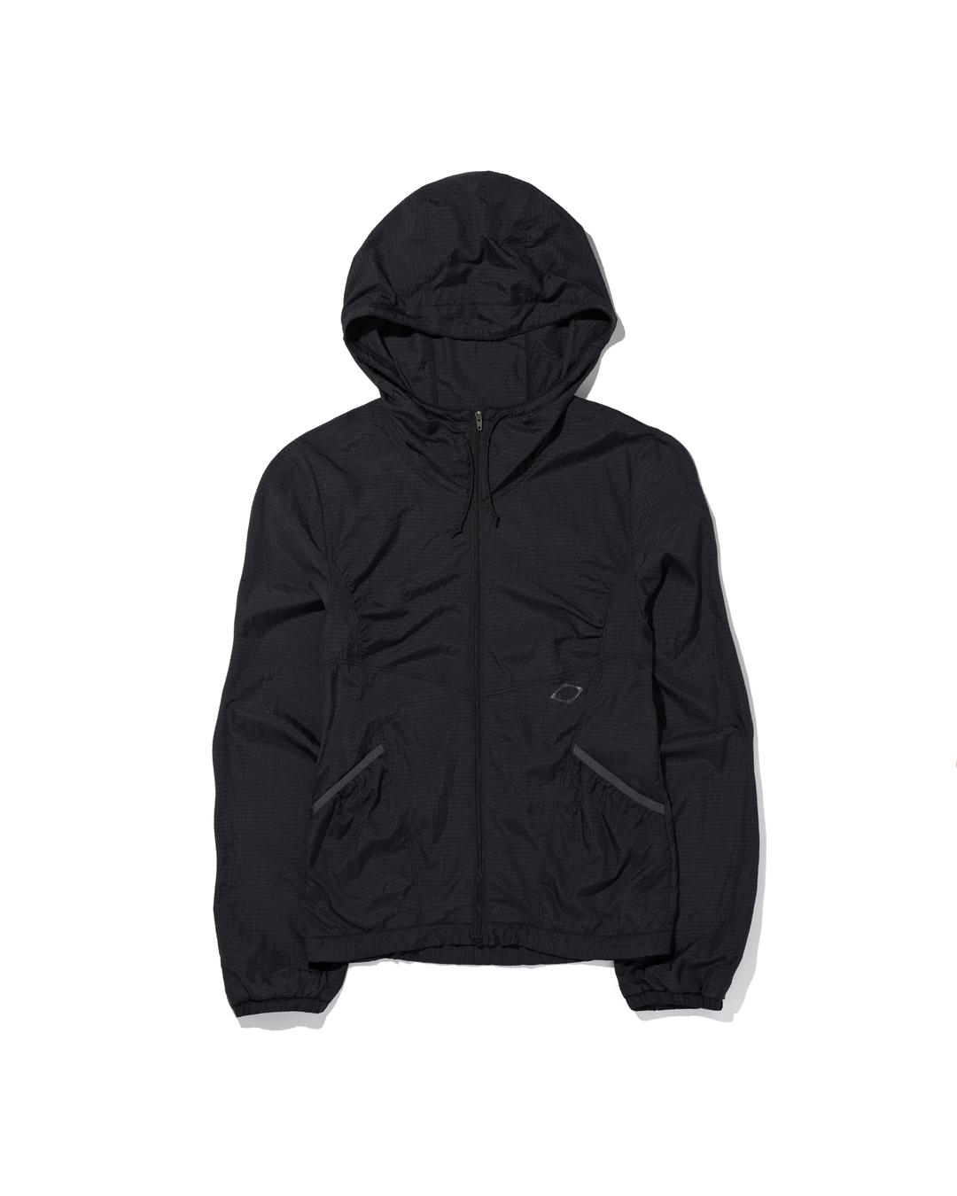 LACE SLIM WINDBREAKER_BLACK