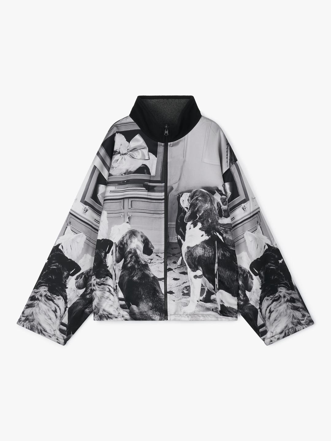 (10/30 12:00 OPEN) (PRE-ORDER 10/31-11/2) REVERSIBLE FLEECE JACKET