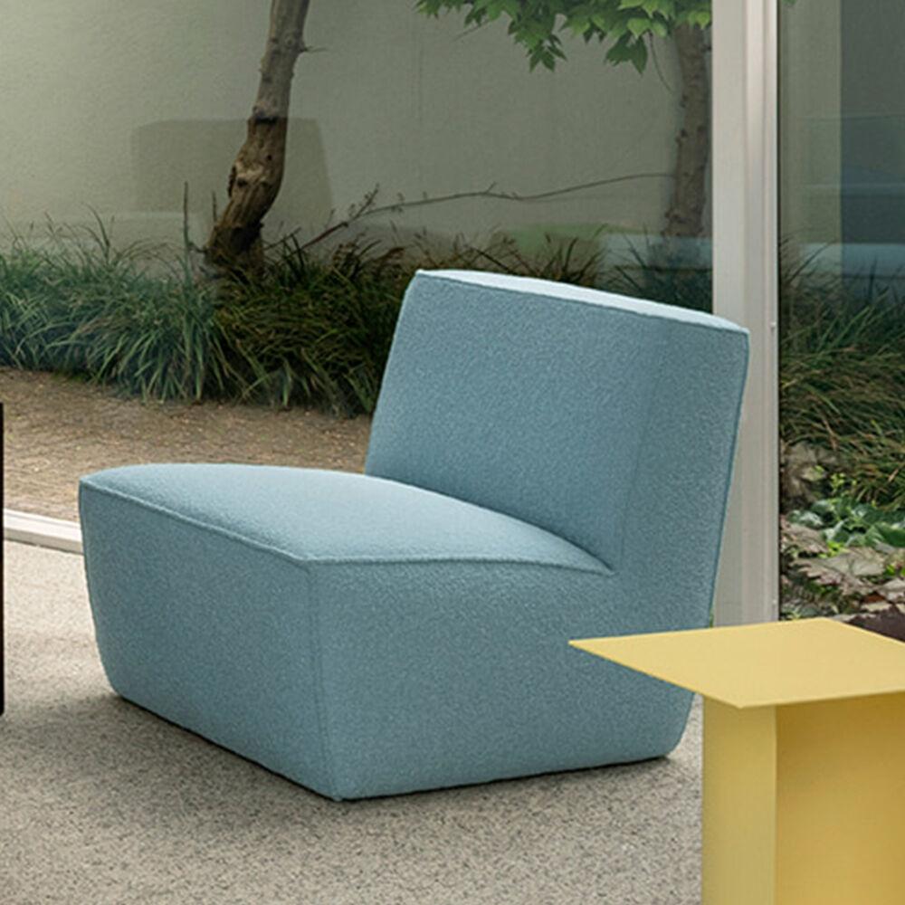 [HEM] Hunk Lounge Chair, Icicle (30660)