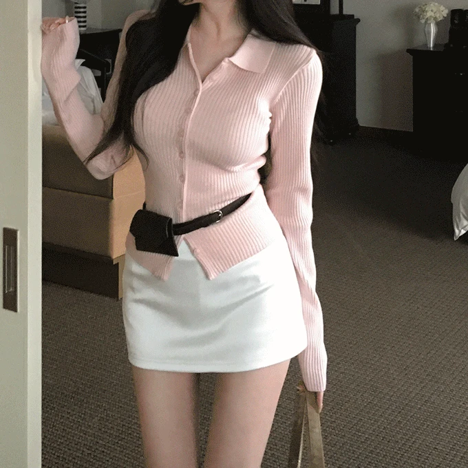 [봄신상] 슈니아 새틴 치마 바지 -3 color