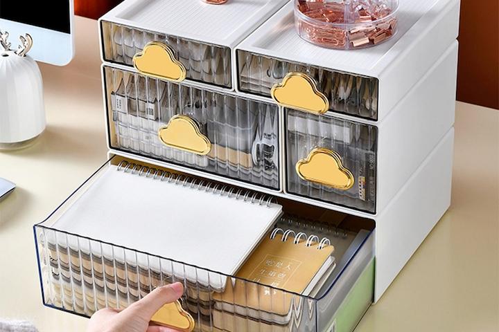 데스크 모듈 오거나이저 서랍함 4szie