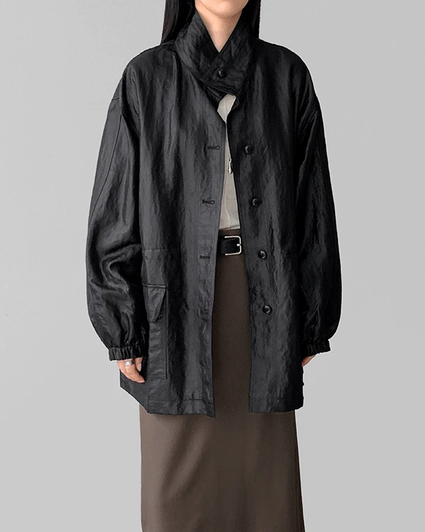 루크 하이넥 야상 점퍼 자켓