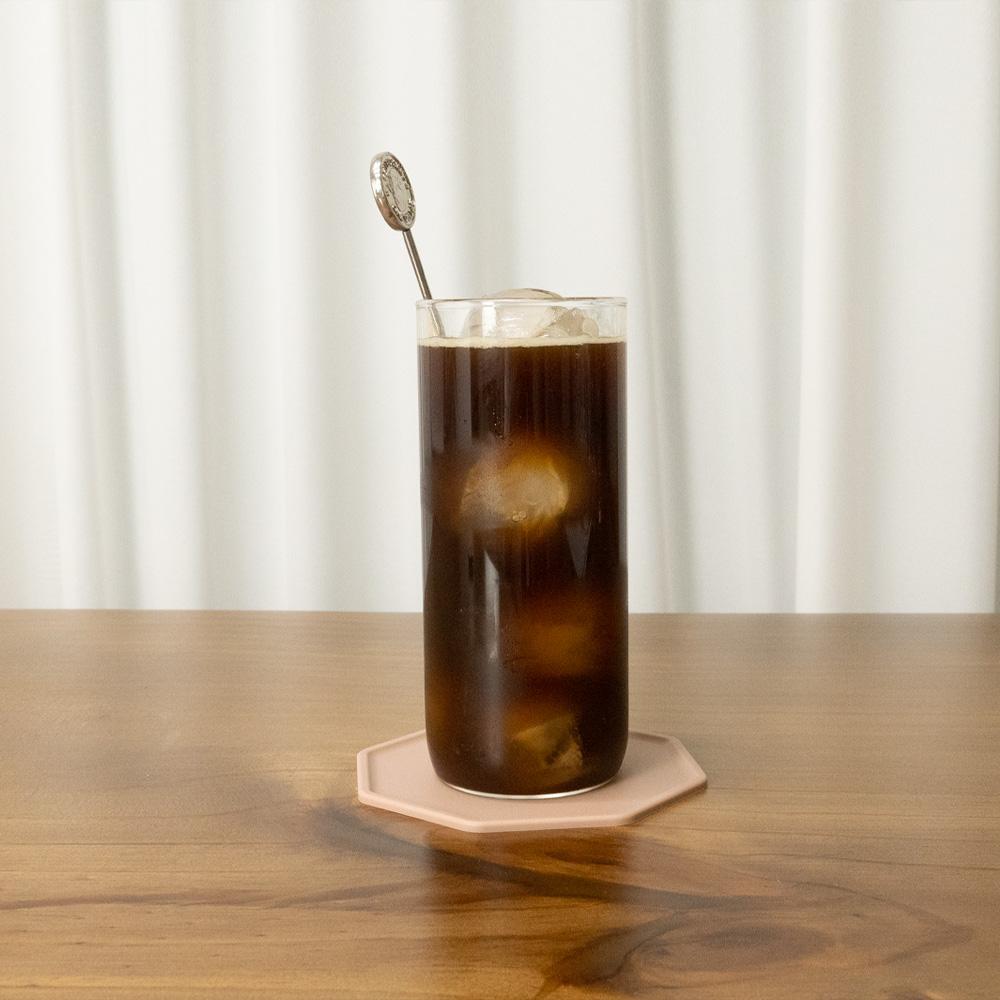 홈카페 내열유리컵 아이스커피잔 맥주잔 430ml