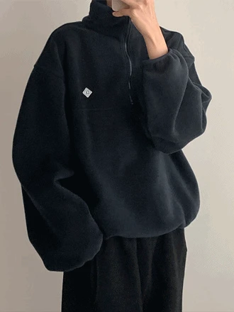 플리스 아노락(2color)