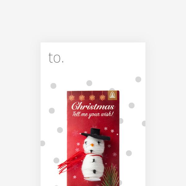 Christmas Worry Dolls - 눈사람이 들어주는 걱정