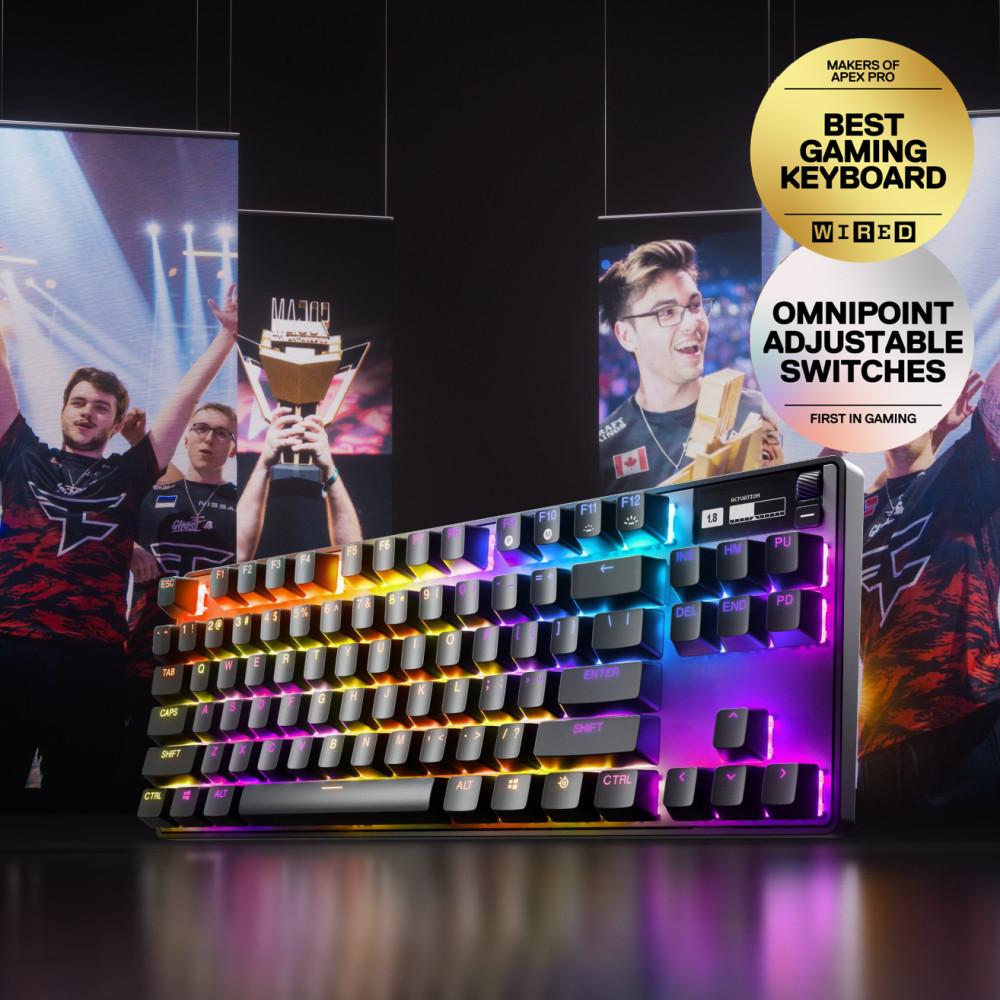 [KFO 유튜브 전용 할인 코드] 스틸시리즈 Apex Pro 기계식 유/무선 마그네틱축 게이밍 키보드